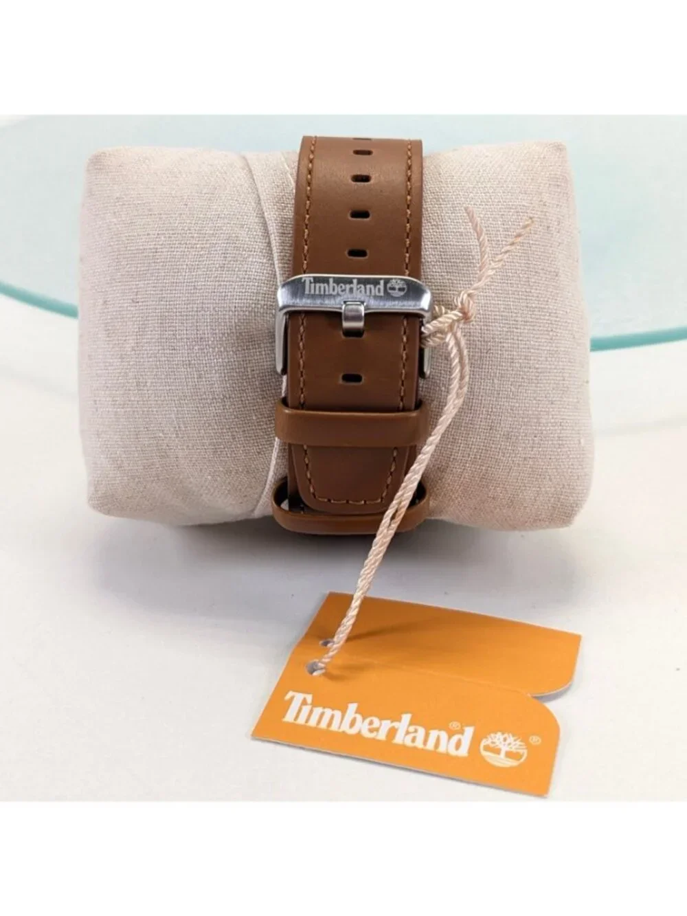 Timberland Men's Watch Classic Blue Dial Brown Leather Strap Quartz TDWGA9002202